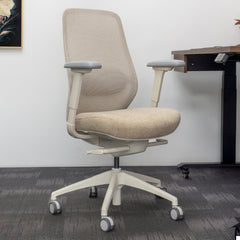 Desky CoilFlex Ergonomic Office Chair-Office Chairs-Desky-Black-No Headrest-Desky® Australia