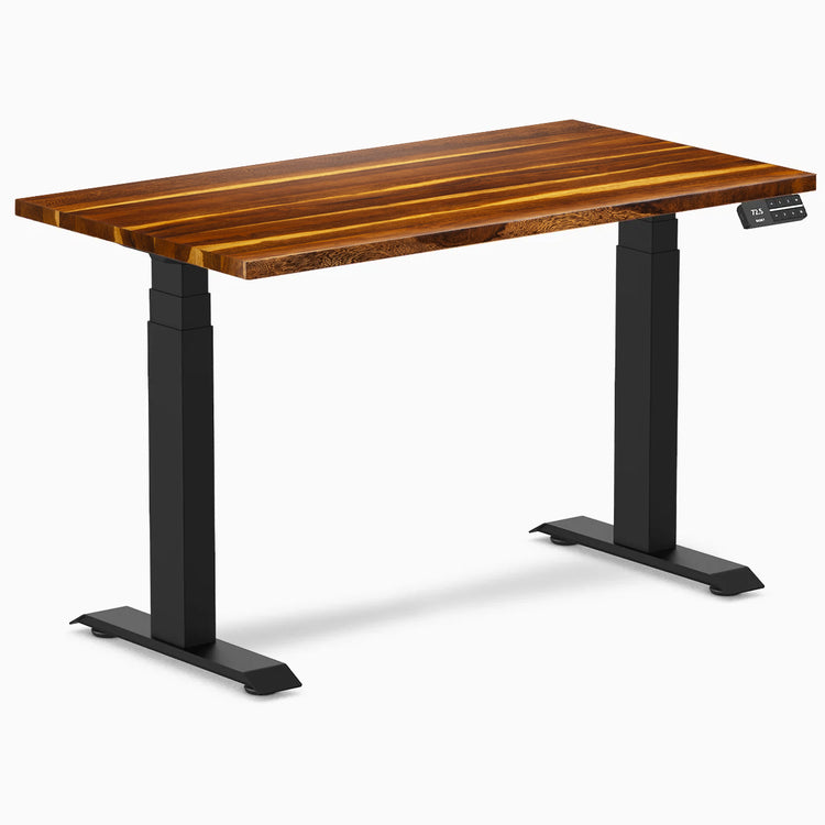 Desky Dual Mini Hardwood Sit Stand Desk
