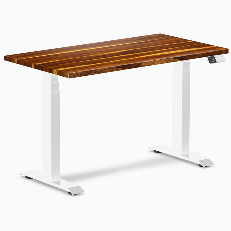 Desky Dual Mini Hardwood Sit Stand Desk