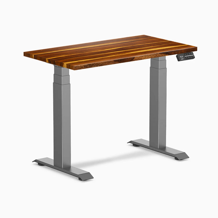 Desky Dual Mini Hardwood Sit Stand Desk