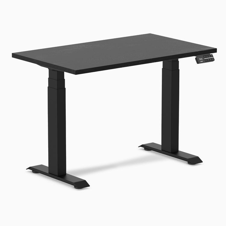 Desky Dual Mini Hardwood Sit Stand Desk