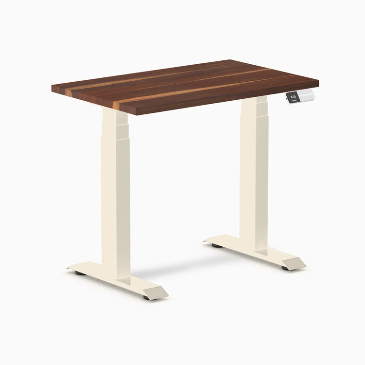 Desky Dual Mini Hardwood Sit Stand Desk
