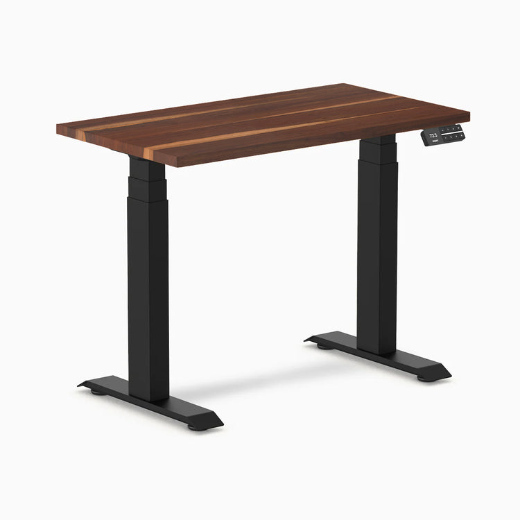 Desky Dual Mini Hardwood Sit Stand Desk