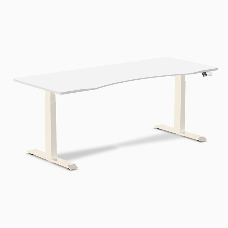 Desky Dual Ergo Edge Sit Stand Desk