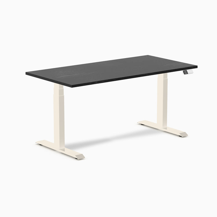 Desky Dual Hardwood Sit Stand Desk