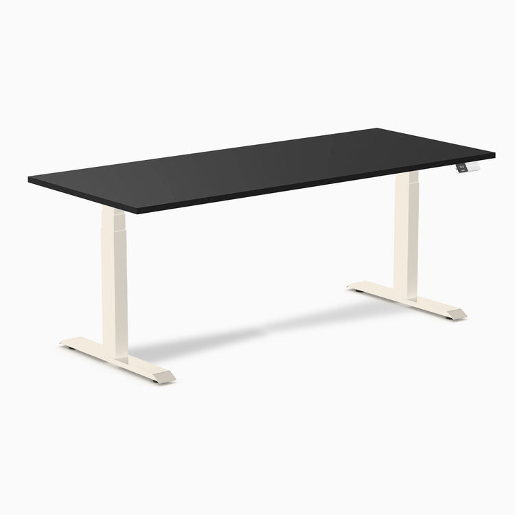 Desky Dual Melamine Sit Stand Desk