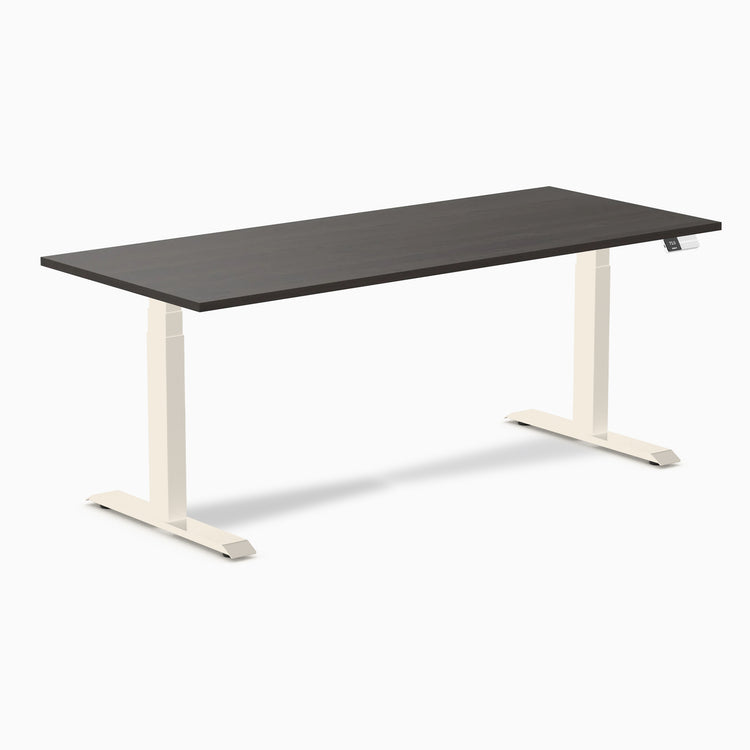Desky Dual Melamine Sit Stand Desk