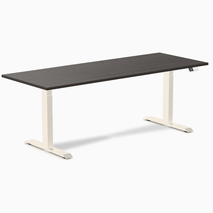 Desky Dual Melamine Sit Stand Desk