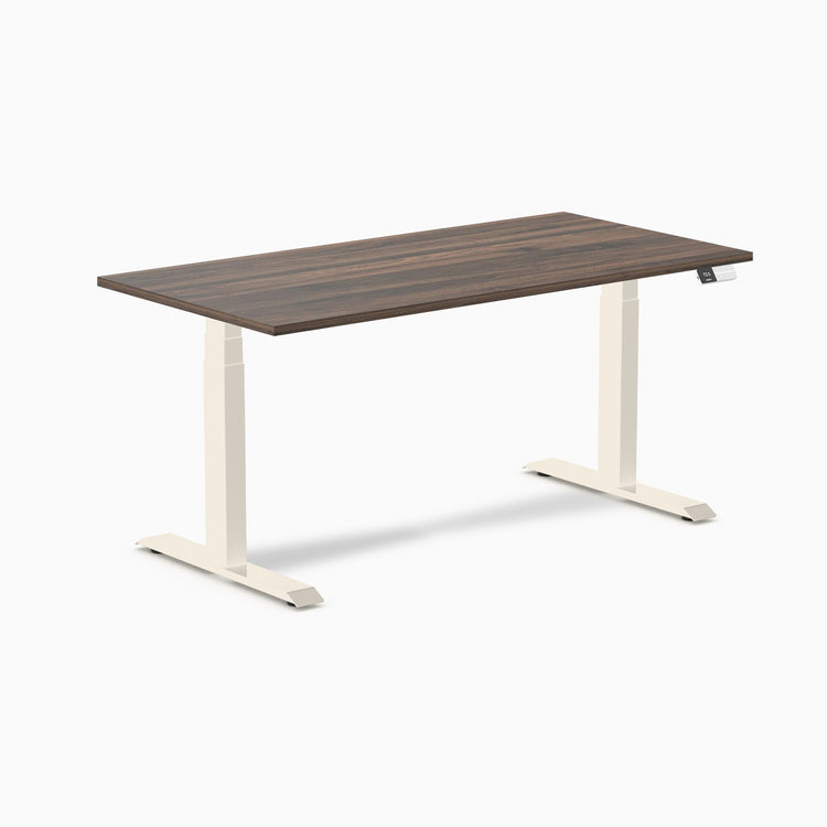 Desky Dual Melamine Sit Stand Desk