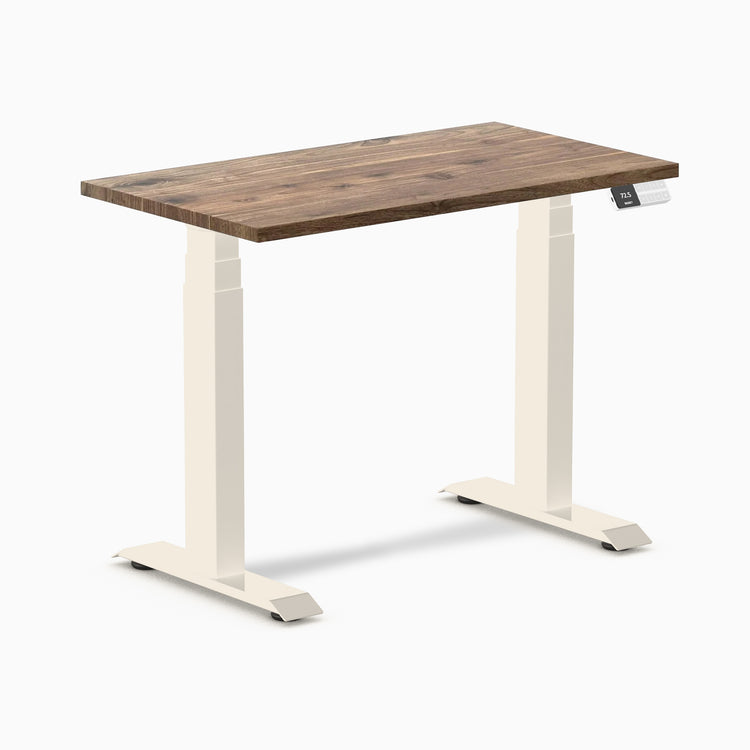 Desky Dual Mini Hardwood Sit Stand Desk