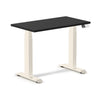 Desky Dual Mini Sit Stand Desk Black / 900x500mm / Wheat
