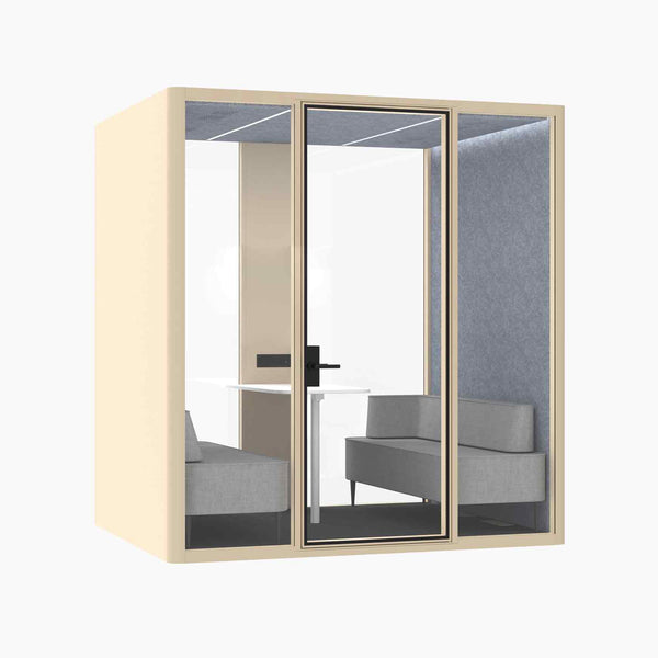 Hub Office Pod 4 Person Meeting Booth-Desky® Australia
