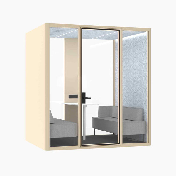 Hub Office Pod 4 Person Meeting Booth-Desky® Australia