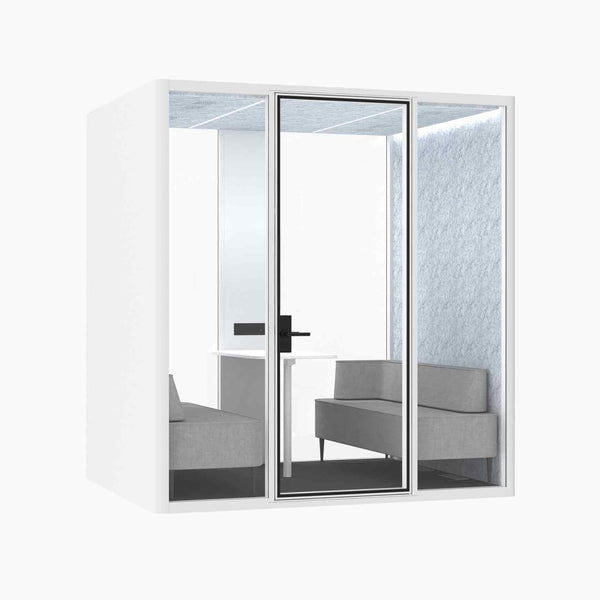 Hub Office Pod 4 Person Meeting Booth-Desky® Australia