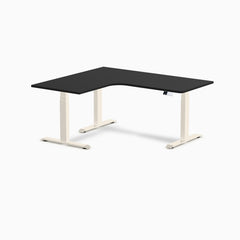 Desky Sigma L-Shape Gaming Desk, Wheat frame
