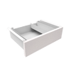 Almost Perfect Desky Minimal Under Desk Drawer - White Alaskan Melamine White Frame