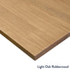 Desky Rubberwood Desk Tops Rubberwood Light Oak -Desky®