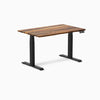 Desky standing desk 1200mm pheasantwood hardwood black legs