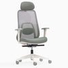 Sage green regal mesh chair with headrest