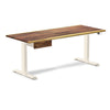 Desky Dual Hardwood Standing Desk With Drawer Saman / 1800x750mm / Wheat
