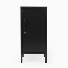 Desky Sidekick metal locker in black