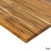 hardwood teak desk finish