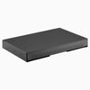 Desky Ultra Slim Under Desk Drawer no gap in black