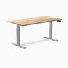 Desky standing desk 1500mm white oak hardwood 