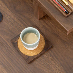Desky Wooden Desk Accessories-Desk Organisers-Desky-Full Set Accessories-Rubberwood Walnut-Desky® Australia