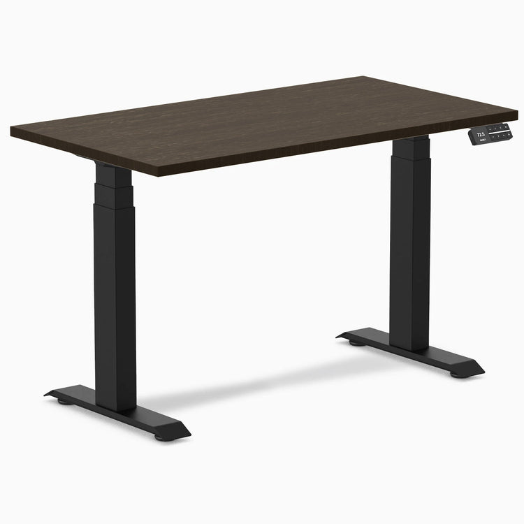 Desky Dual Mini Bamboo Sit Stand Desk