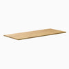 Rubberwood desktops Light oak - Desky