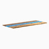 Desky Resin Hardwood Desk Tops Teak River -Desky®