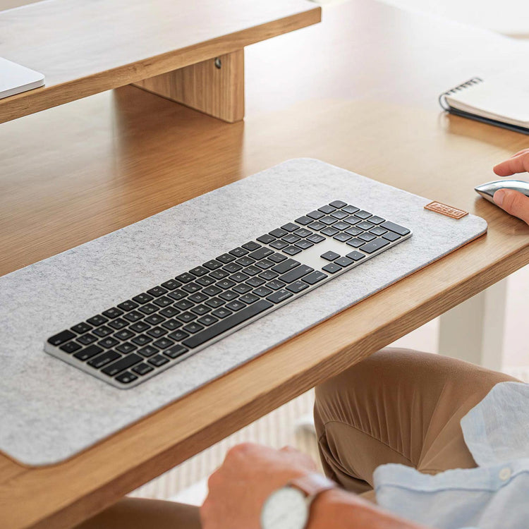 Almost Perfect Desky Cork/Felt Desk Pad