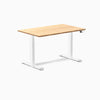 Electric dual bamboo sit stand desk Bamboo - Desky