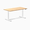 Electric dual bamboo sit stand desk Bamboo - Desky