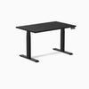 Electric Dual melamine sit stand desk black desktop - Desky