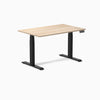 Electric Dual melamine sit stand desk classic oak desktop - Desky