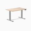 Almost Perfect Desky Dual Melamine Sit Stand Desk-Classic Oak Desky®