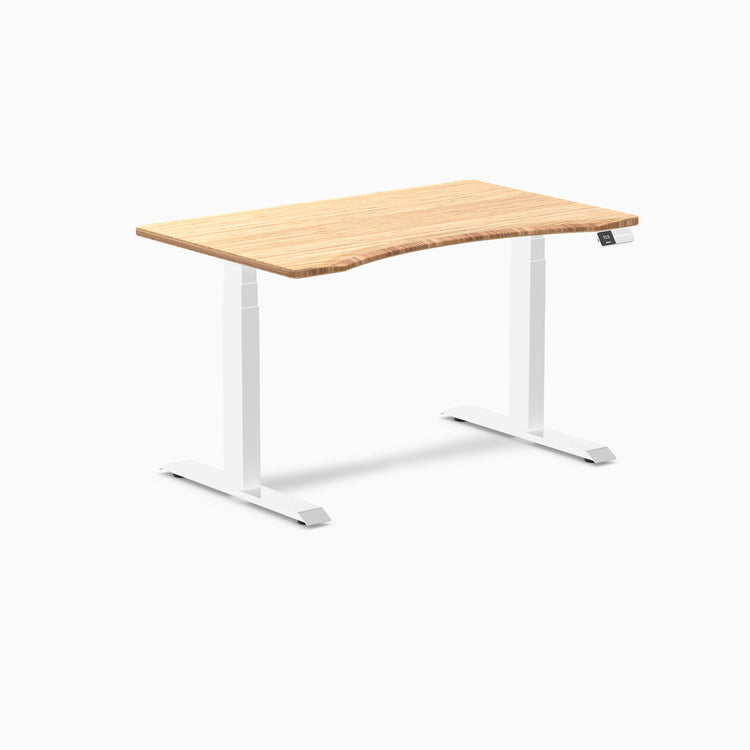 dual ergo edge standing desk bamboo