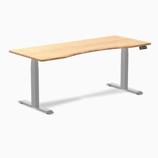 dual ergo edge standing desk bamboo