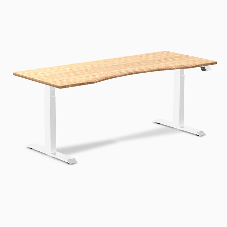 dual ergo edge standing desk bamboo