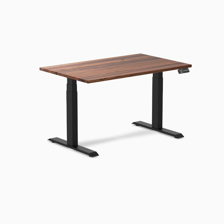 Electric Standing Desk Hardwood Walnut - Desky