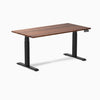 Electric Standing Desk Hardwood Walnut - Desky