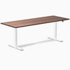 Electric Standing Desk Hardwood Walnut - Desky