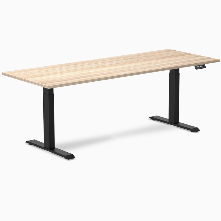 Almost Perfect Desky Dual Melamine Sit Stand Desk