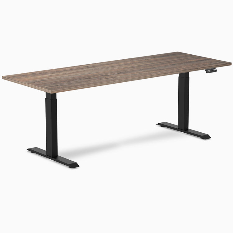Almost Perfect Desky Dual Melamine Sit Stand Desk