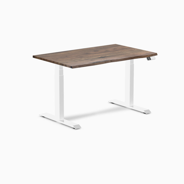 Electric Standing Desk Hardwood Natural walnut - Desky