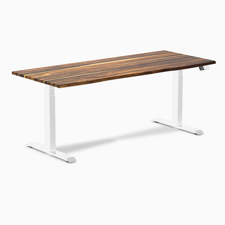 Electric Standing Desk Hardwood Pheasantwood - Desky