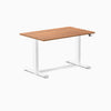 Electric Dual melamine sit stand desk prime oak desktop - Desky