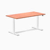 Almost Perfect Desky Dual Softwood Sit Stand Desk-Red Cedar Desky®